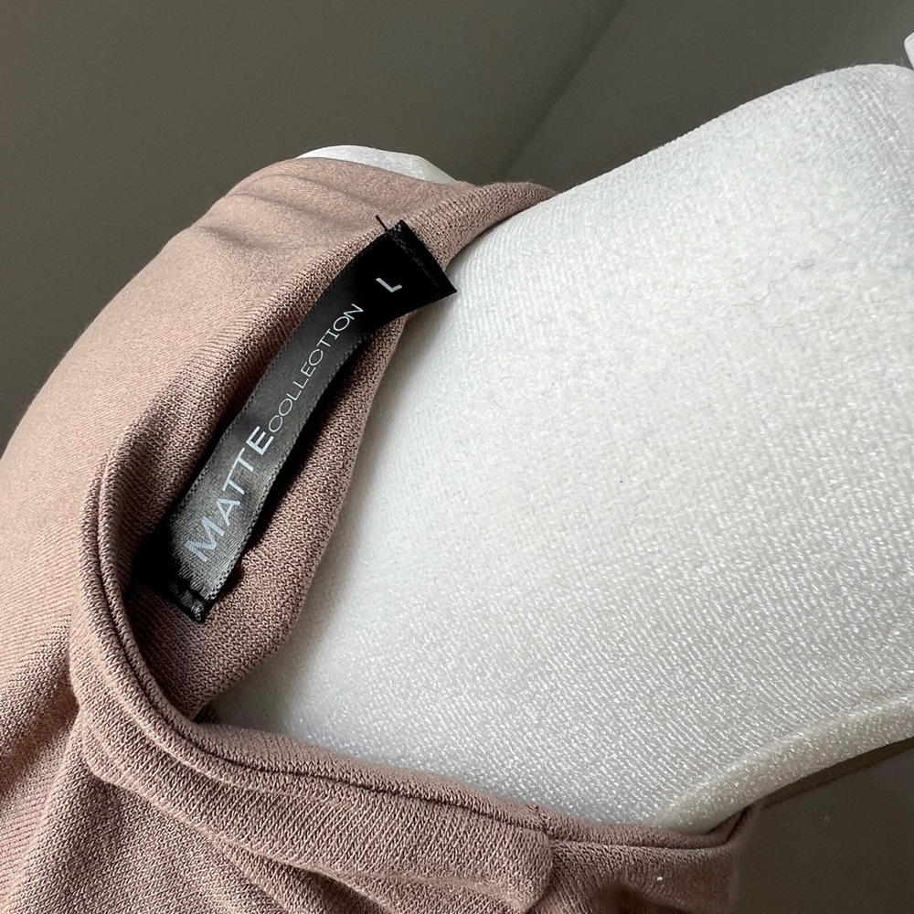 Woman's Matte Collection Body Con Dress - Picture 5 of 5